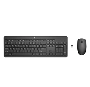 NEW HP 230 18H24AA#ABA Wireless Mouse and Keyboard Combo - USB Type A RF 2.40 - Afbeelding 1 van 5