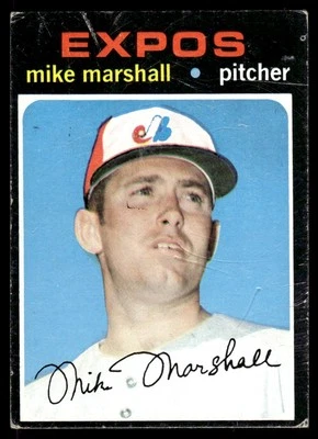 1971 Topps Mike Marshall Montreal Expos #713 - Image 1 of 2