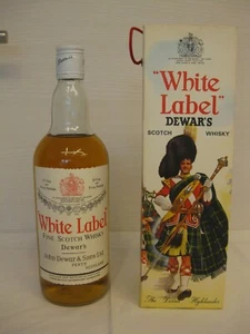sehr alter Whisky White Label DEWAR'S Scotch Whisky Scotland 750ml - Bild 1 von 6