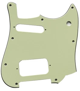Parts Pickguard For Fender Squire Cyclone Style Guitar 3-Ply-VINTAGE GREEN - Picture 1 of 4