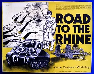 Road To The Rhine - GDW 1979 - VG Complete - Picture 1 of 7
