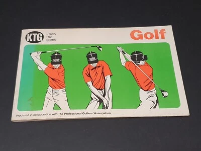Golf Know The Game Series 1978 Professional Golfers Association Paperback Book - Image 1 of 4