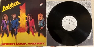 Dokken Under Lock And Key Promo white label Vinyl LP - Picture 1 of 2