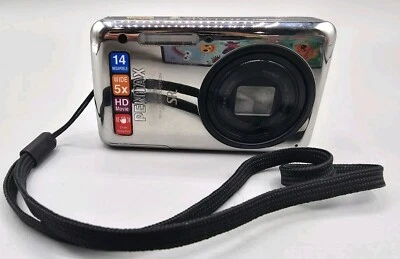 Pentax OPTIO S1 14.0MP 5x Digital Camera - Silver - Image 1 of 4