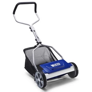 VICTA™ 16" Razor Cut Hand Manual Push Lawn Mower Lawnmower + Catcher + 3yr Wty - Picture 1 of 1