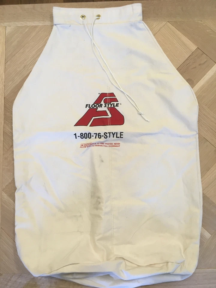 Large Cloth Dust Sanding Bag Restricted Neck w/ Draw String for Hummel - Image 1 of 1