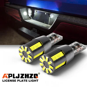 Bombillas LED de matrícula sin errores para Nissan Rogue 2008-2020 W5W 168 194 - Imagen 1 de 10