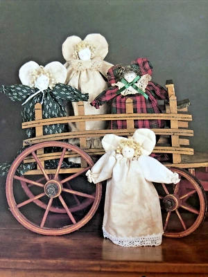 SWEET ANNIE - 9" & 12" Angel Doll Pattern from Thimbleberries - Image 1 of 3