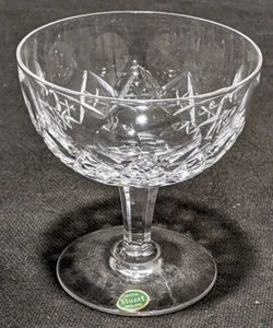 Beautiful Crystal Short Sherbet Glass by Stuart - Park Lane Pattern - Picture 1 of 3