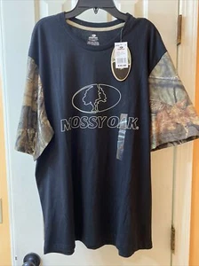 Mossy Oak Men’s Camo Logo T-shirt Large NWT - Picture 1 of 5