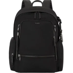 NWOT TUMI Voyageur Celina Backpack Black Gunmetal - Picture 1 of 12