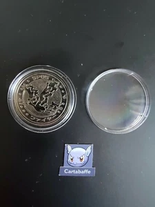 Pièce Coin Meiji Juice Japanese Pokémon Sulfura Moltres + Protection - Imagen 1 de 4