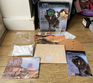 WILD! Wissenschaft Umweltwissenschaften Wüstenfuchs und grauer Wolf NEU geöffnete Verpackung - Bild 1 von 8