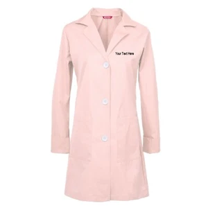 Custom Embroidered Women's Lab Coat - Picture 1 of 56