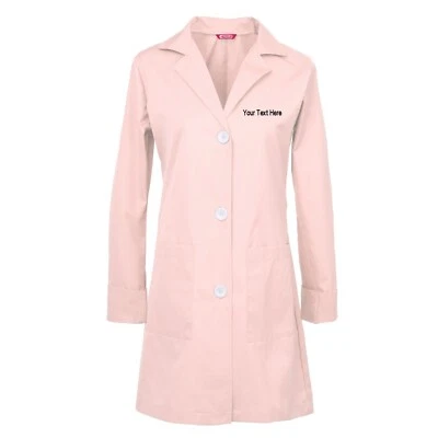 Custom Embroidered Women's Lab Coat - Image 1 of 3