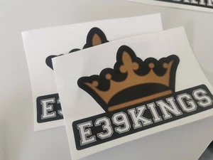 E39 KINGS Mini Stickers Decals BMW E39 - Picture 1 of 1