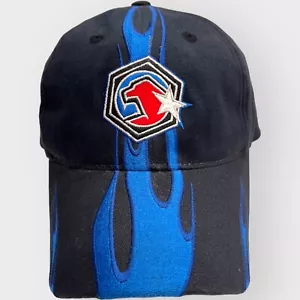 Matco Tools Sombrero Para Hombre Gancho y Bucle Llamas Azules Bordado Mecánico de Carreras - Imagen 1 de 7