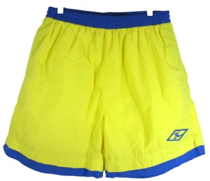 Hobie Men Swim Trunks LRG 32-34 Colorblock Vintage 90s Shorts Pockets Lined NEON - Picture 1 of 8