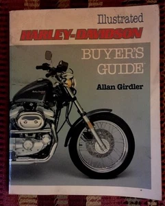 Illustrated HARLEY DAVIDSON Buyer's Guide by Allan Girdler 1986 Paperback 😎 - Picture 1 of 12