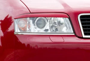 Scheinwerferblendensatz Böser Blick aus ABS für Audi A6 4B - Picture 1 of 1