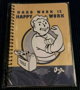 Fallout Hard Work is Happy Work Notebook - Picture 1 of 2