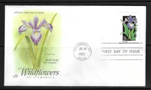 USA SC # 2663 Blue Flag FDC . Artcraft Cachet - Picture 1 of 1