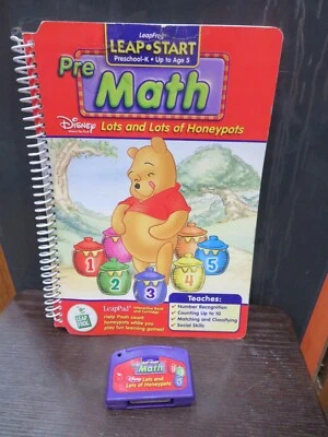 LeapFrog Leap Start Pre Math Lots And Lots Of Honeypots - Book & Cartridge - Image 1 of 4