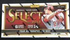 2013 Panini Select Baseball Hobby Box NEW FACTORY SEALED