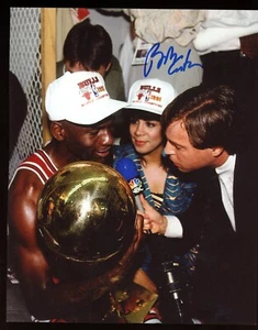 BOB COSTAS Signed 8x10 Photo Autograph AUTO AUTHENTIC NBA FINALS NBC - Picture 1 of 1