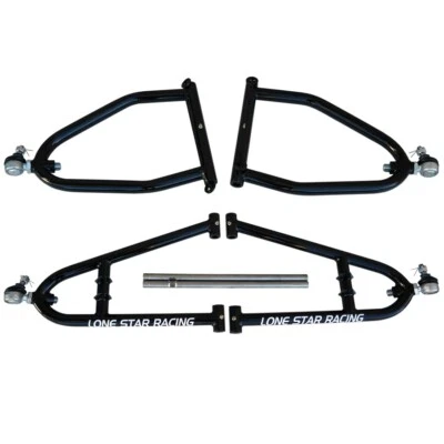 Brazos A extendidos deportivos Lonestar Racing LSR + 2 pulgadas más anchos Yamaha YFZ450 2006-2013 Foto 1 de 3