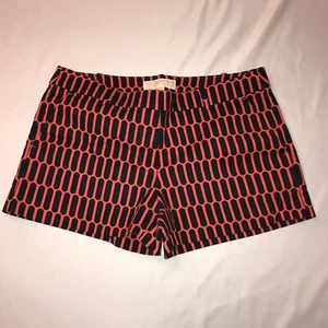 Michael Kors Women’s Flat Front Pocketed Vibrant Coral Orange Shorts Size 6 EUC - Picture 1 of 10