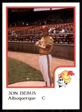 1986 ProCards Albuquerque Dukes John Debus Albuquerque Dukes #5