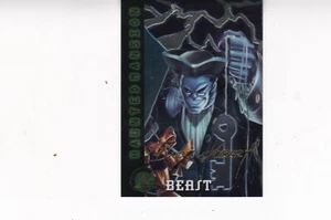 1995 Fleer Ultra X-Men All-Chromium #90 Beast Andy Kubert Gold Signature  NM-MT - Picture 1 of 1