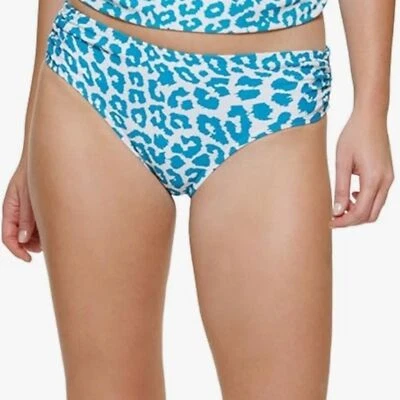 Calvin Klein Classic Mid-Rise Bikini Swim Bottom Animal Print Large NWT - Image 1 of 4