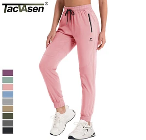 Women's Quick Dry Cargo Joggers Hiking Lightweight Pants Running Gym Sweatpants - Picture 1 of 71