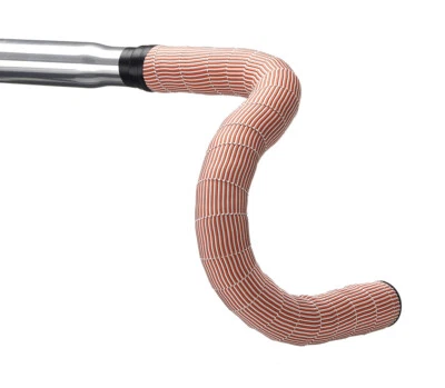 Woven STRIPES RED/WHITE Touring Bicycle Bike BTP Handlebar Tape - Image 1 of 4