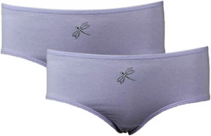 2 Stk. Schiesser Kinder Mädchen Slips Panty Pants lila SP71 - Bild 1 von 1
