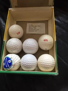 7 VINTAGE GOLF BALLS Nice Lot - Picture 1 of 4