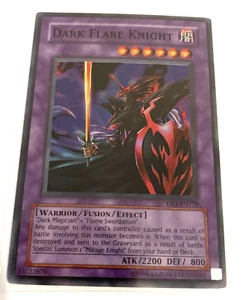Yu Gi Oh Dark Flare Knight 1996 Holo DR1-EN179 - Picture 1 of 2