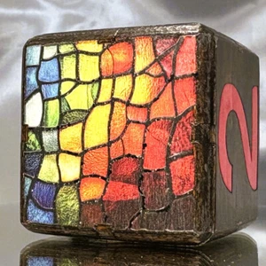 Paleta Prisma - Caleidoscopio de Desafío - Cubo Doble Backgammon 36mm - Imagen 1 de 9