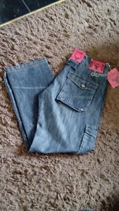 New Daniel Christian Rocket mens jeans button fly 32S - Picture 1 of 4