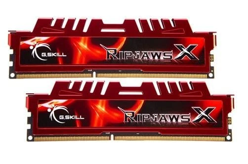 16GB G.Skill DDR3 PC3-12800 1600MHz RipjawsX Series for Intel/AMD CL10 Dual kit - Image 1 of 1