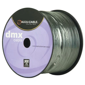 American DJ AC5CDMX300 300' Spool 22 AWG 5-Pin Conductor DMX Lighting Cable - Picture 1 of 1