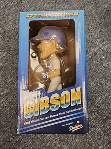 NEU 2018 Kirk Gibson LA Dodgers SGA Bobblehead 1988 WS Special Edition NIB - Bild 1 von 4