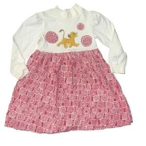 Disney Vintage 90er König der Löwen Simba Mädchen Grafik Kleid Gr. in Beschreibung - Bild 1 von 5