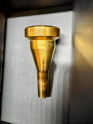 Boquilla de trombón Monette TS11S1 - Boquilla de plomo de pequeño diámetro - Excelente estado Foto 1 de 4