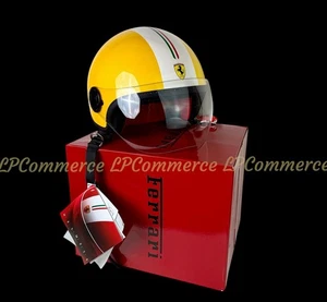 Ferrari Helmet NOS Max Safety Fashion Made in Italy helmet vintage rare box - Picture 1 of 16