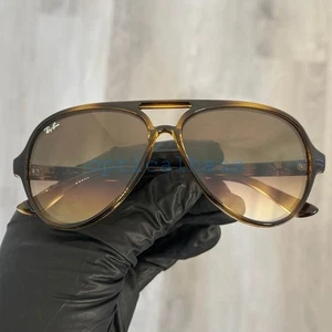 Ray-Ban RB4125 CATS 5000 Tortoise Unisex Pilotenbrille Made in Italy 710/51 - Bild 1 von 5