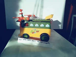 TEENAGE NINJA TURTLES TMNT VTG 1989 PARTY WAGON VAN COMPLETE PLAYMATE TOYS - Picture 1 of 6