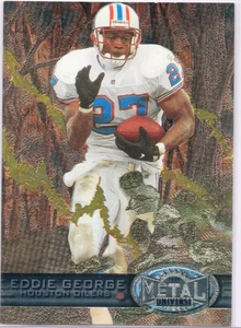 1997 Skybox Metal Universe - Eddie George #129 - Bild 1 von 2
